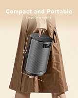 PALINTH Electric Heater 1500W Portable Ceramic Space Heater with Thermostat view 5