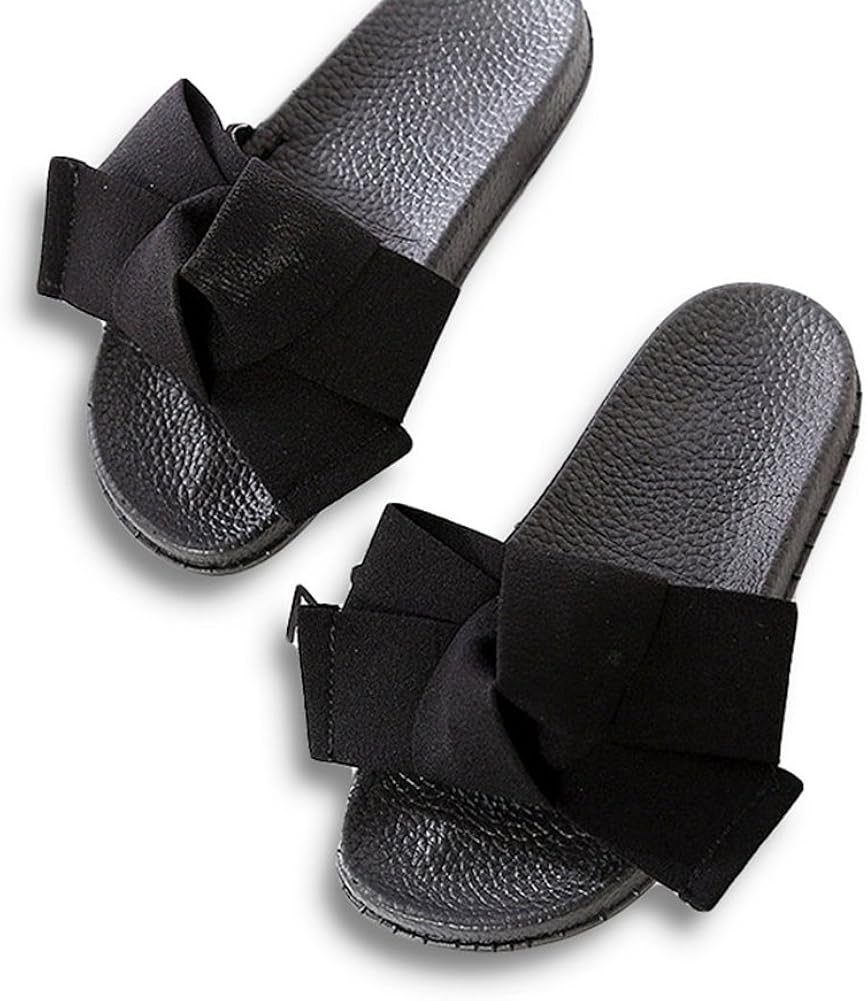 designer flip flops with bows