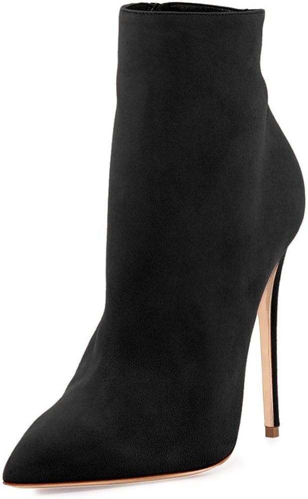womens black dress booties
