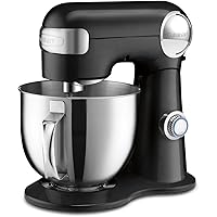 Cuisinart SM-50BKC Precision Master 5.5-QT(5.2L) Stand Mixer, Black