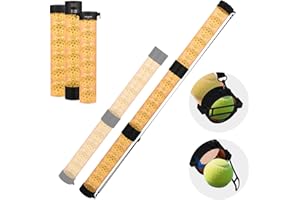 NEEWER Ball Retriever Tube Hopper for Tennis Balls & Pickleballs, Detachable Section No Bending Pickup Picker Upper Collector