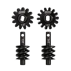 INJORA Overdrive Gears Differential Axle Steel