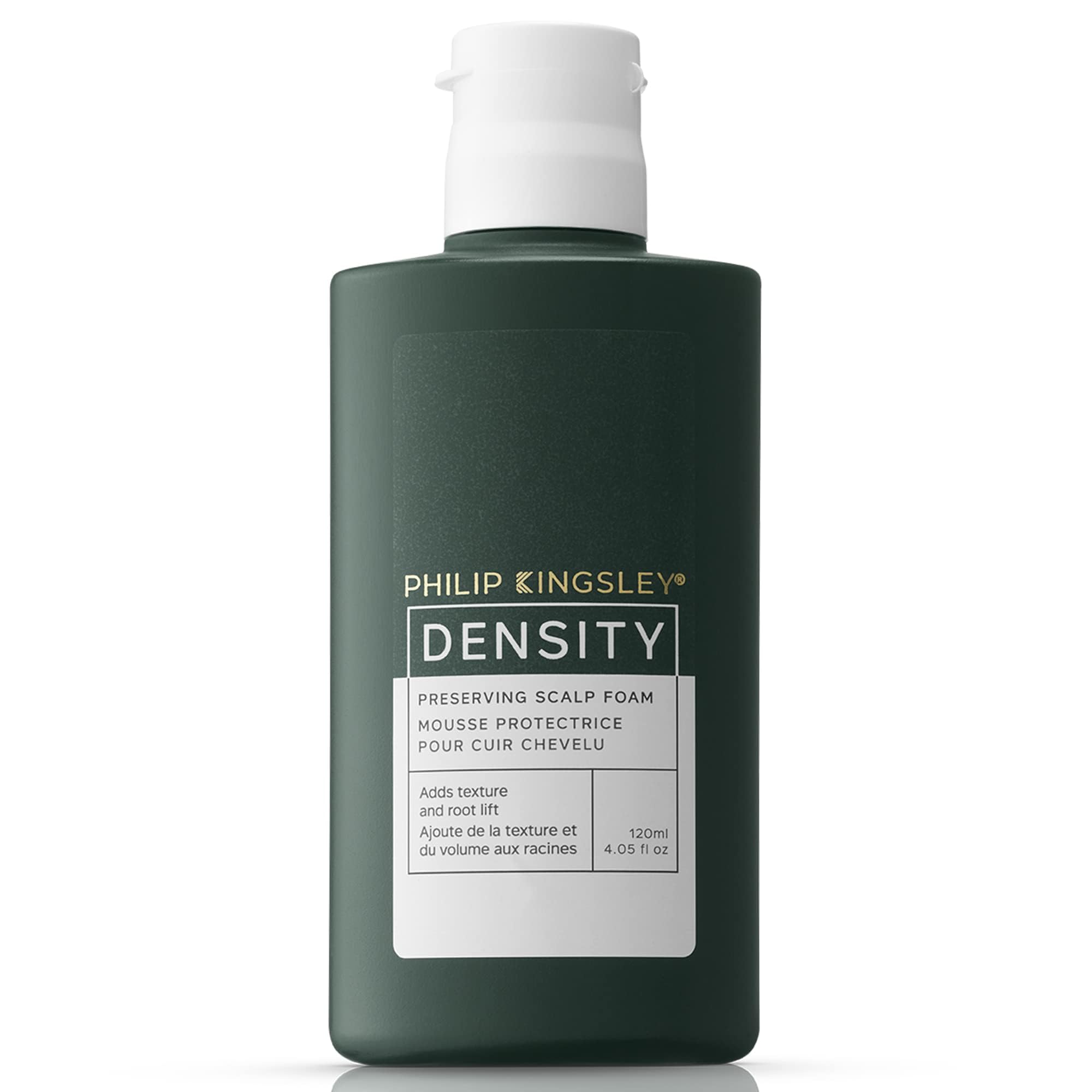 Philip Kingsley | Density Preserving Scalp Foam | Treatment Volumising for Thinning Hair and Hair Loss | Fine, Flat, Thin Hair Volumizer Lifting Foam | Helps Add Texture and Lift Roots | 120ml