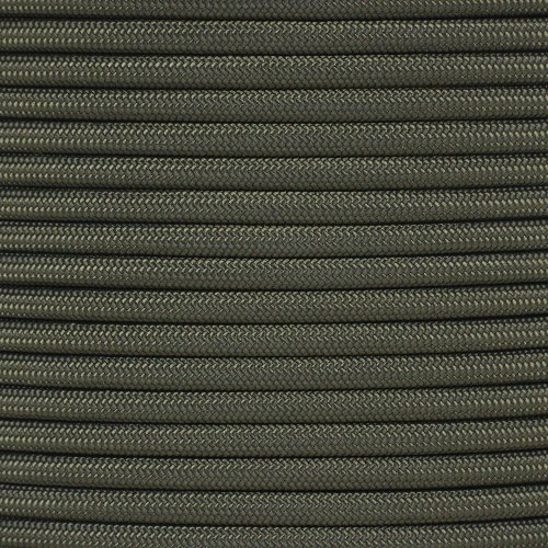 Para-Max Paracord 1000 lb Tensile Strength - 10' 25' 50' & 100' (Olive Drab, 100ft)