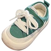 Kids Canvas Shoes Fall Boys Casual Sneakers Skateboard Shoes Soft Sole Comfortable Toddler Footwear Cute Canvas Sneaker