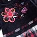 Novatx Winter Fall Fashion Layered Check Pattern Girls Dress H6081 Navy (4/5y)