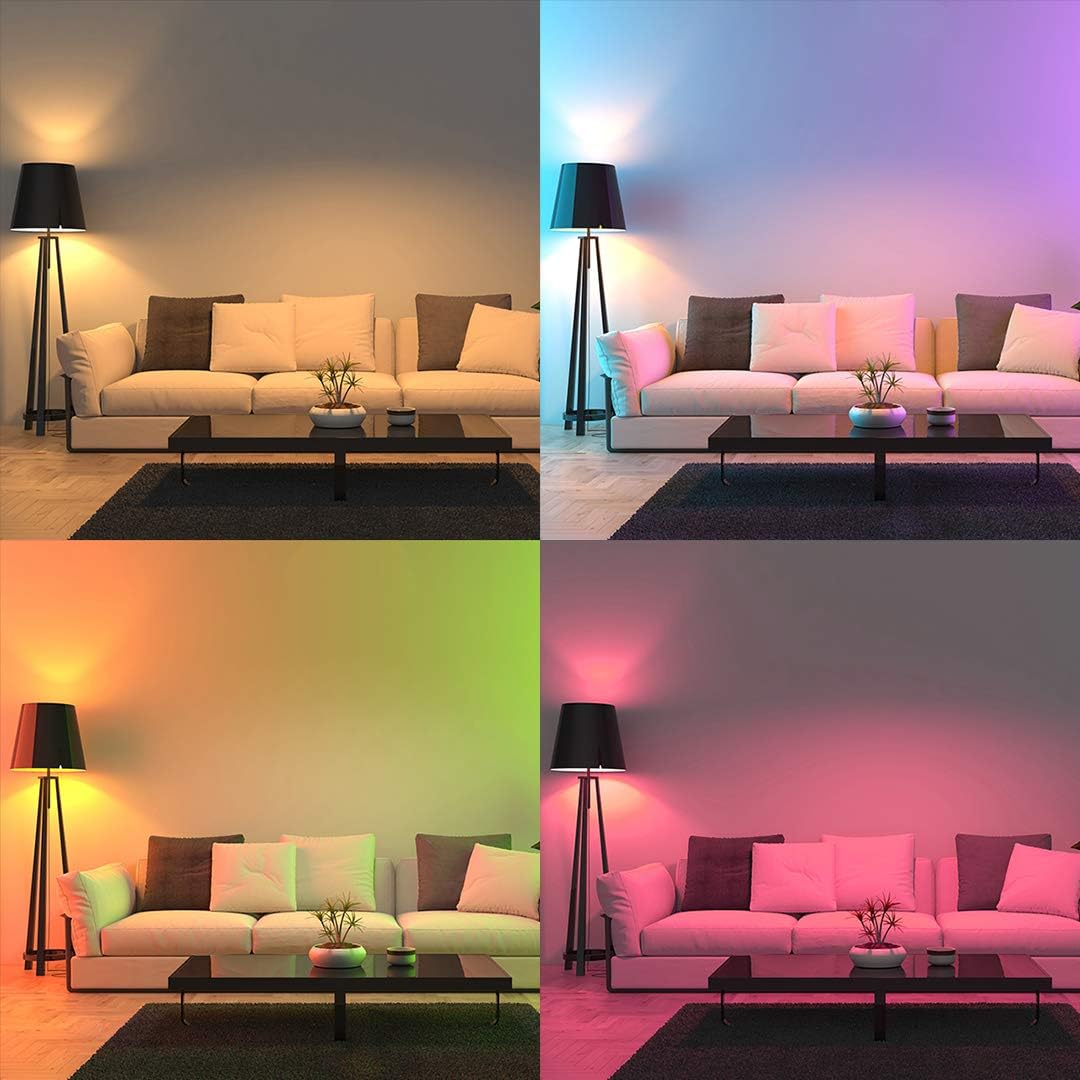EZVIZ LB1 Colour Smart Dimmable LED Bulb with Timer Function, LED Lights with 8 Adjustable Modes, E27 Fitting, WiFi 2.4GHz - Image 3
