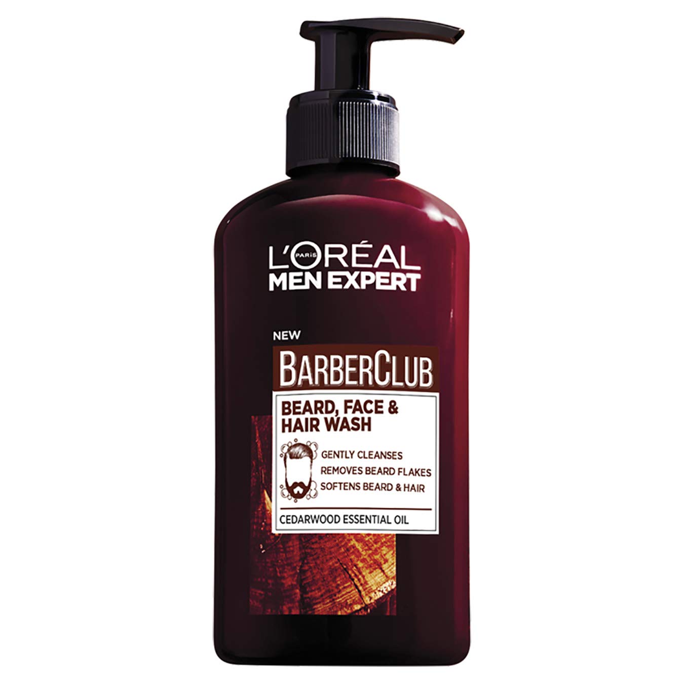 L Oreal Paris Men Expert Beard Shampoo Barber Club 3 In 1 Beard