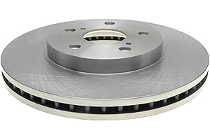 ACDelco Silver Front Brake Rotor 18A1485A | GM 19261786 Brake Rotors for Select Lexus ES300, Toyota Avalon, Toyota Camry, Sienna, Solara and more