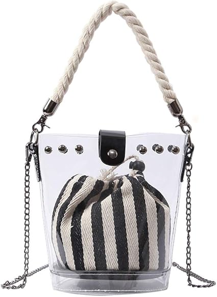 clear crossbody purse amazon