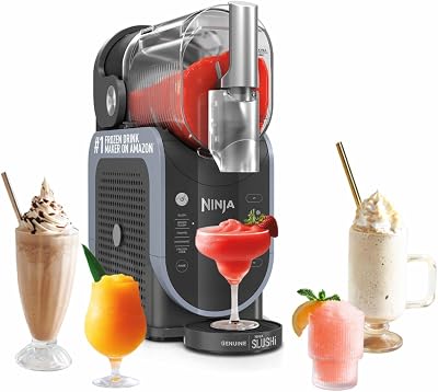 Ninja SLUSHi Frozen Drinks Maker FS301UK Arctic Blue & Grey 1.9L