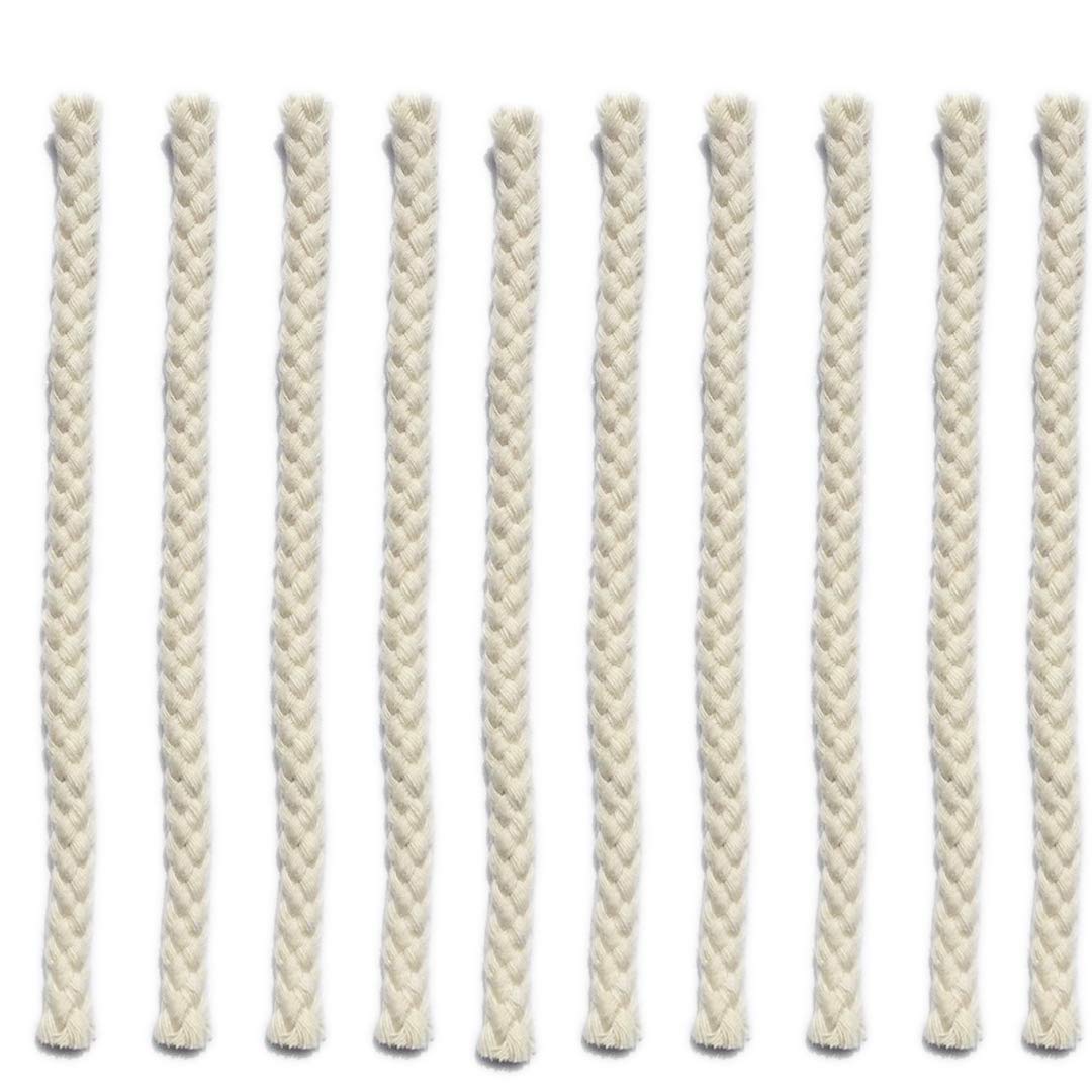 10PCS Alcohol Lamp Replacement Wick, Hollow Eight-Strand Cotton Thread 15cm Length