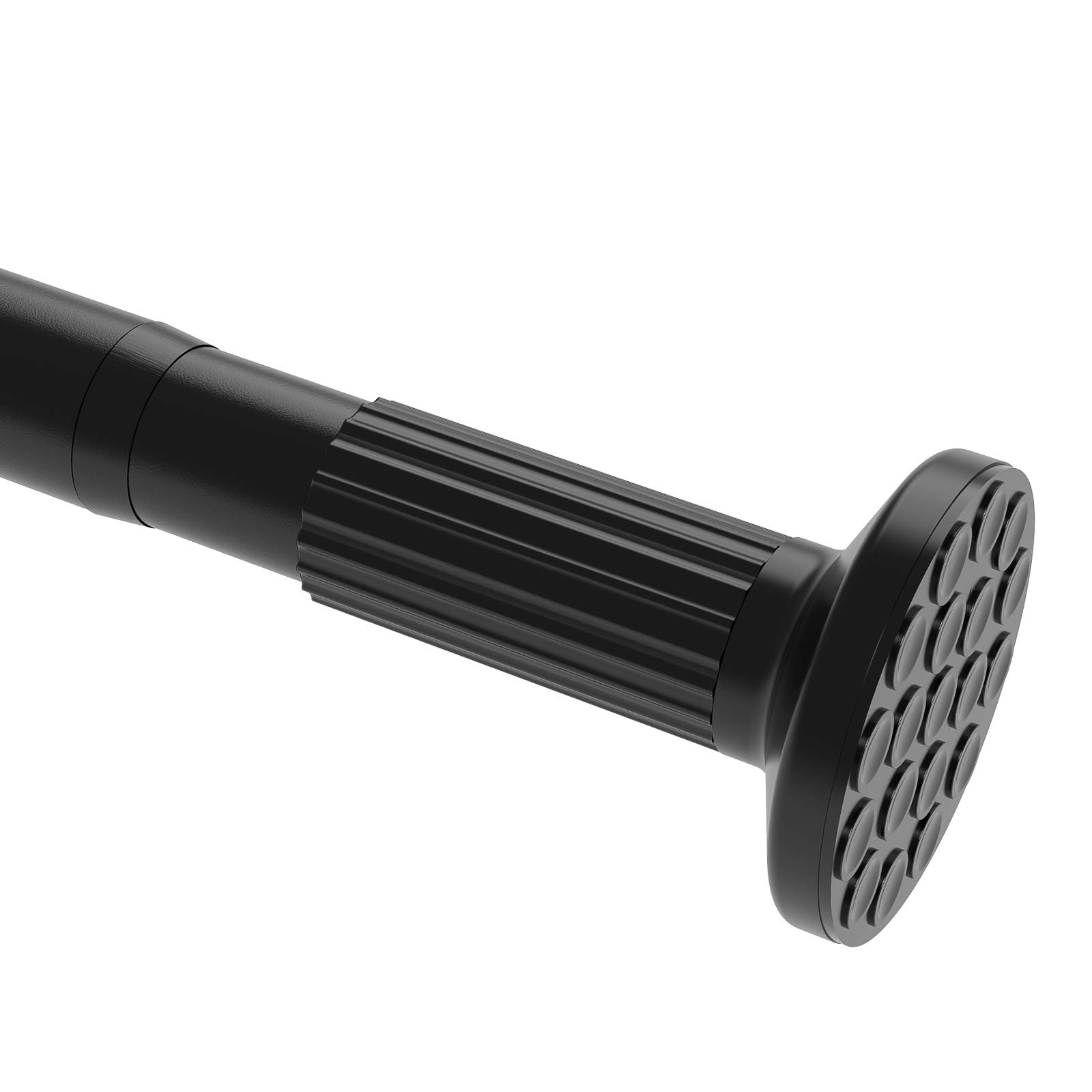 Photo 1 of ***(PARTS ONLY/ NON FUNCTIONAL)***Tension Curtain Rod, 51-165 Inch,Spring Shower Closet for Windows or Shower,Easy to Install, No Drilling, Rust, Bathroom, Rod Diameter 1.26 Inches, Black,Umimile
