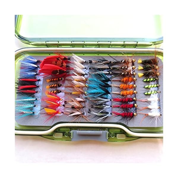 Flyafish-Vintage-Dry-and-Wet-Fly-Lure-Bass-Bait-Lure-Stream-Trout-Fishing