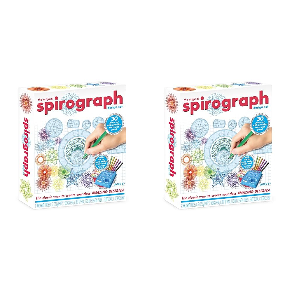 Spirograph Design Set, Multicolor, One Size (SP101) (Pack of 2)