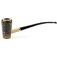 Missouri Meerschaum Wizard Cobbit Bent Stem Corncob Pipe