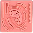 Silicone Laparoscopic Suture Simulation Pad, 3D Laparoscopic Suture Pad Laparoscopic Trainer with Pre Cut Wounds for Medical Student Doctor