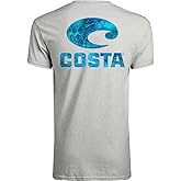 Costa Del Mar Unisex Adult Mossy Oak Coastal Short Sleeve Crewneck