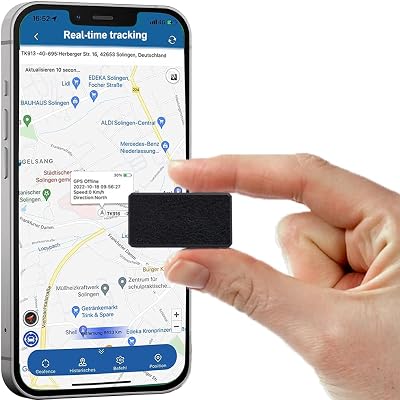Zeerkeer 4G GPS Tracker Mini Real Time Locator with Magnet Geofence Route