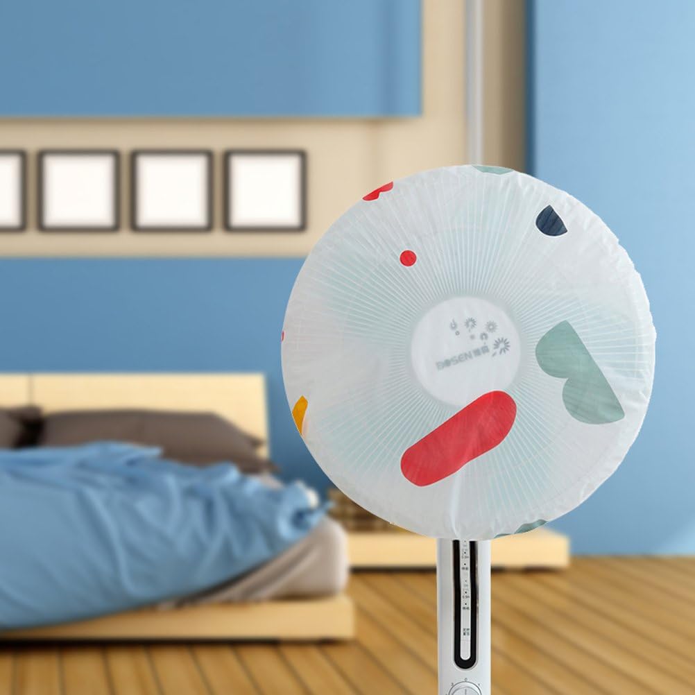 WINOMO Floor Fan Dust Cover Standing Fan Protective Cover Full age Shield Dustproof Floor Canopy Floor-Standing Dust Guard Full Wrap Dust - Image 4