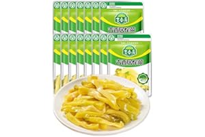 HUANYOUREN Pickled mustard (15g*12 packs) 180g (6.3oz.) Sichuan pickled mustard served with pickles