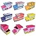 OVI Toys Storage Box Toy Bin Toy Chest Foldable Storage Seat - Ice Cream Truck