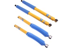 TrendsAuto 4600 Series Set of Front & Rear Shocks fits 1999 2004 F350 F450 F550 Super Duty | TrendsAuto Decal | 33-028187 24-186032