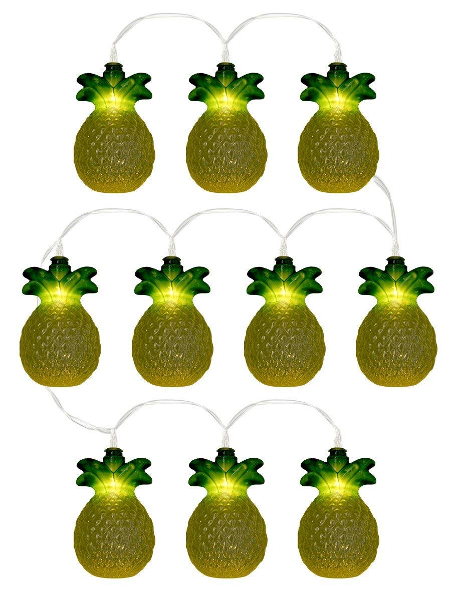 Puckator LED06 Pineapple Wire-10 Lights, Yellow