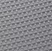 Waffle Weave Fabric Shower Curtain, Spa, Hotel Luxury, Gray Pique Pattern, 71 x 72 Inches Decorative Bathroom Curtain