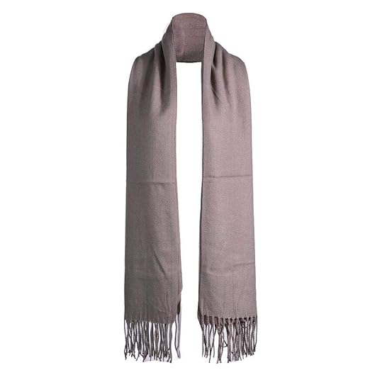 Damen Schal, Volltonfarbe Decke Dicke Große Weiche Schal Winter Big Wrap Schal