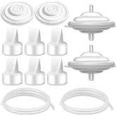 Momstouch Replacement Pump Parts Compatible with Spectra S1 S2 9 Plus | Replace duckbill valves, backflow protectors, membranes and tubes. Spectra Replacement pump parts，not original Spectra parts