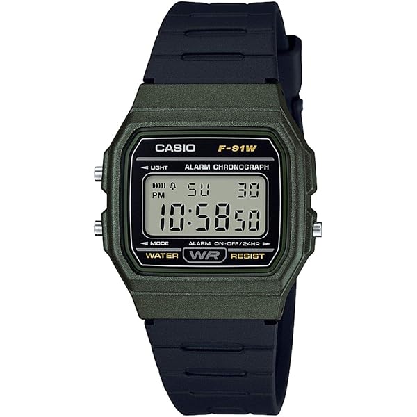 Amazon.com: Casio Men's Vintage F91W-1 Resin Strap Digital Sport