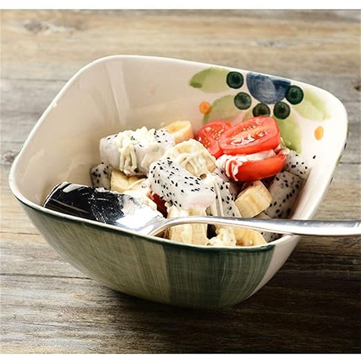 AHAI YU Pintado Estilo Occidental de Ensalada de Fruta Pasta ...