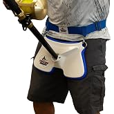 Braid mens Safety fishing belts, Blue, White, Fits Small-Large US