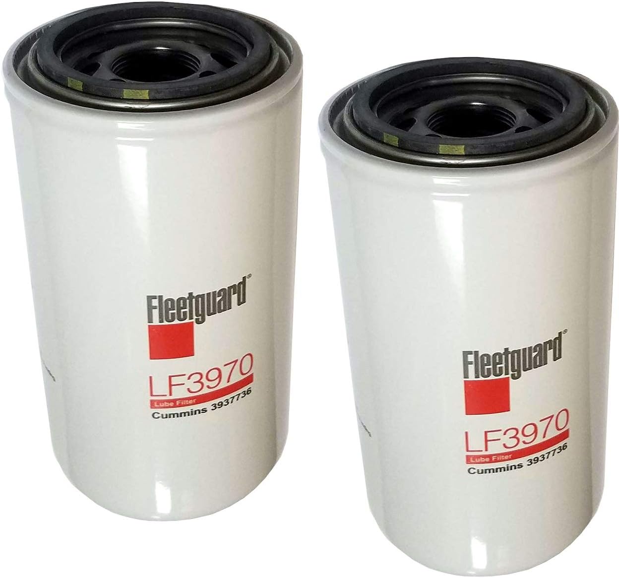 Fleetguard Oil Filter LF3970 Cummins ISB Engine (Pack of 2), Oil