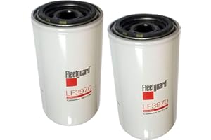 CUMMINS FILTRATION Fleetguard Oil Filter LF3970 Cummins ISB Engine (Pack of 2)