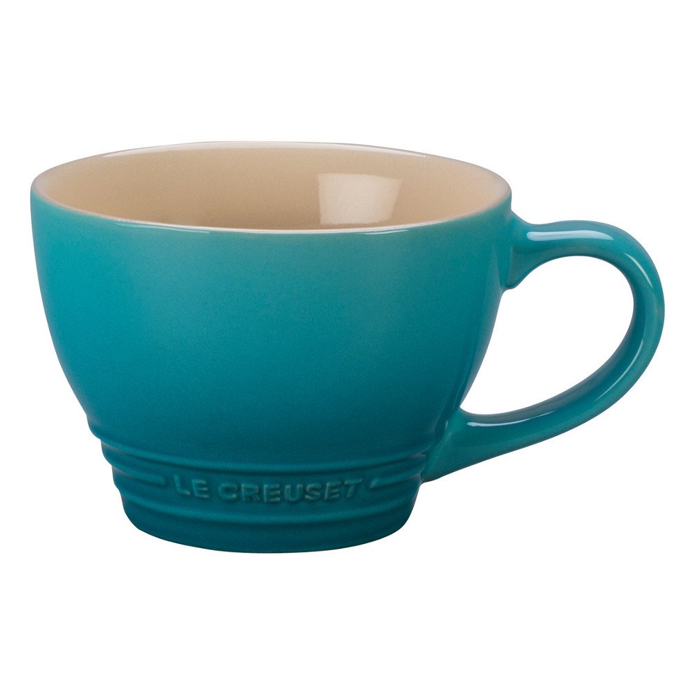 LE CREUSET Stoneware Grand Mug, 400ml, Teal, 70304401700002