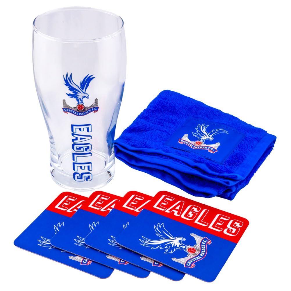 FOCO Officially Licensed Crystal Palace FC Mini Bar Set