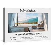 Wonderbox - Experience Gift – Weekend Getaway for 2 –2 Hotel Nights for 2 People, Up to 52 000 Hotels, Access to Online Booking Platform, 3, 4 and 5* Hotels