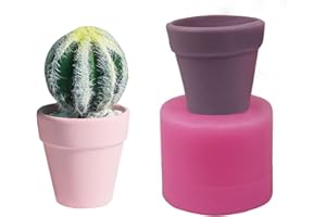 NINEXY Flower Pot Silicone Molds Epoxy Resin Concrete Clay Molds Succulent Planter Vase Gypsum Cement Molds Candle Holder Moulds