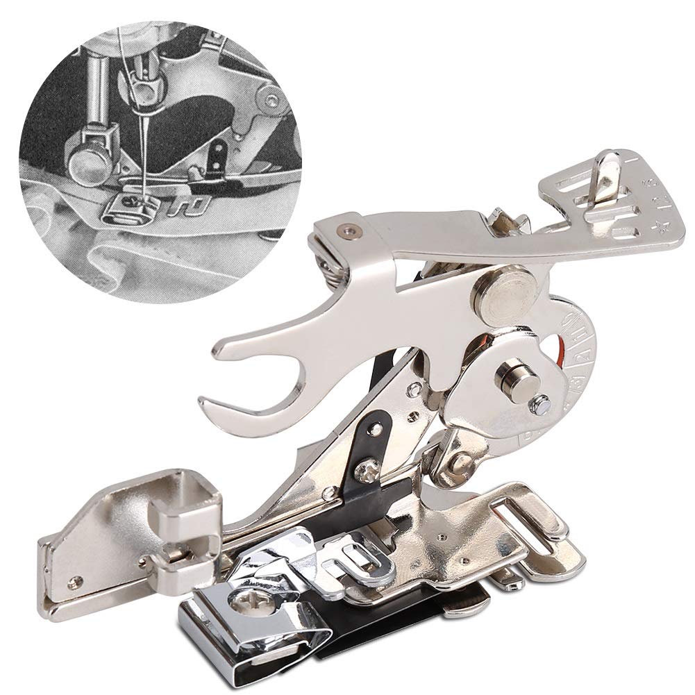 KSTE Sewing Machine Feet, Pleated Presser Foot Gathering Feet for B-r-o-t-h-e-r S-i-n-g-e-r Domestic Sewing Machine Home Parts Tool