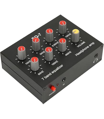 Amazon.com: EQ-7 Audio Signal Headset Amplifier 7-Band EQ