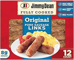 Jimmy Dean, Fully Cooked Original Pork Sausage Links, 12 count