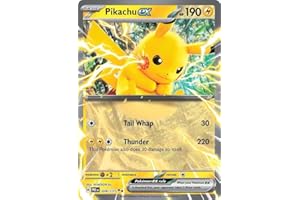 POKÉMON Pokemon - Pikachu ex 028/131 – Prismatic Evolutions – Double Rare – Foil - Single Card