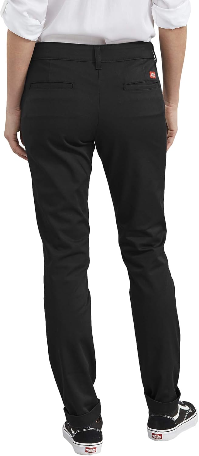 Dickies Women's Straight Flex Twill Pant: Clothing