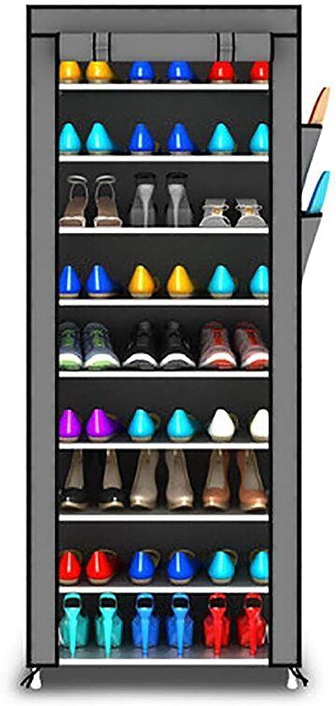 Aventure Fancy Multipurpose Clothes Closet Portable Wardrobe Storage Organizer with Shelves (3.5 ft, Multicolor)