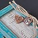 Cottage Garden Lord Bless and Keep You Petite Locket Distressed Teal Music Box Plays How Great Thou Art