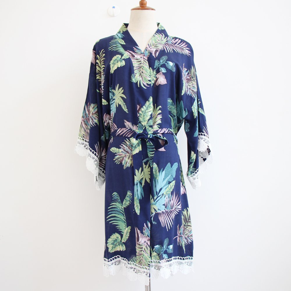 navy floral dress for wedding