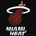 Miami Heat Cuffed Pom Knit Beanie Hat/Cap