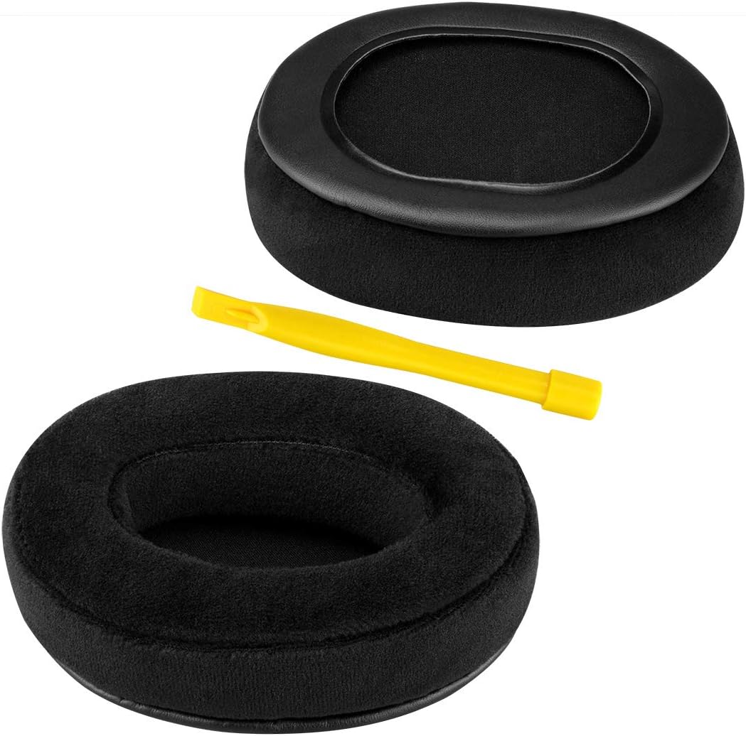 Geekria Comfort Velour Replacement Ear Pads Compatible with Sony, SteelSeries Arctis, Turtle Beach, Skullcandy - Image 3